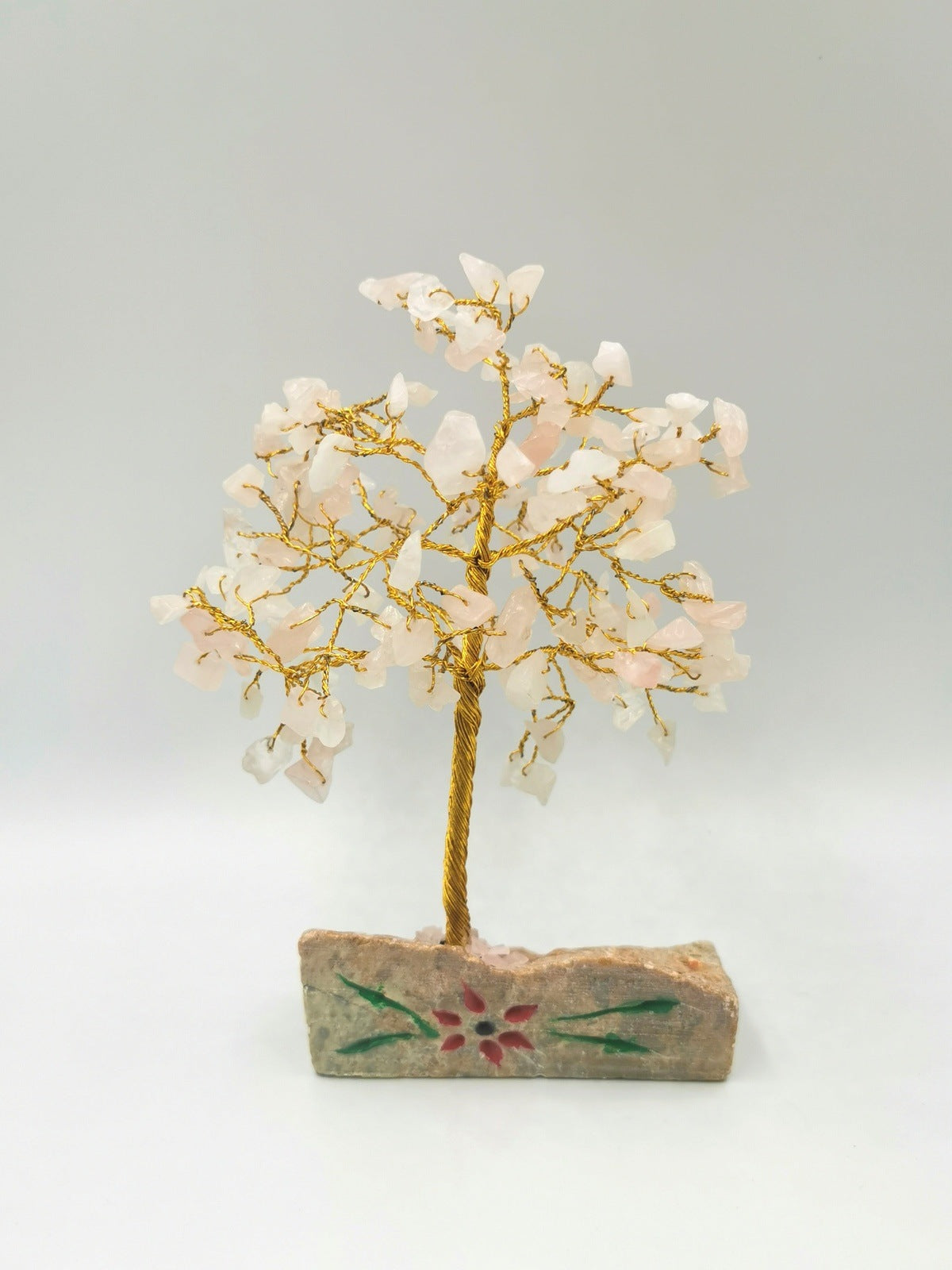 Medium Gemstone Tree's with Stone Base