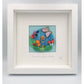 'Believe and you will see' - Whimsical Fairy Door/ Clay Wall Art