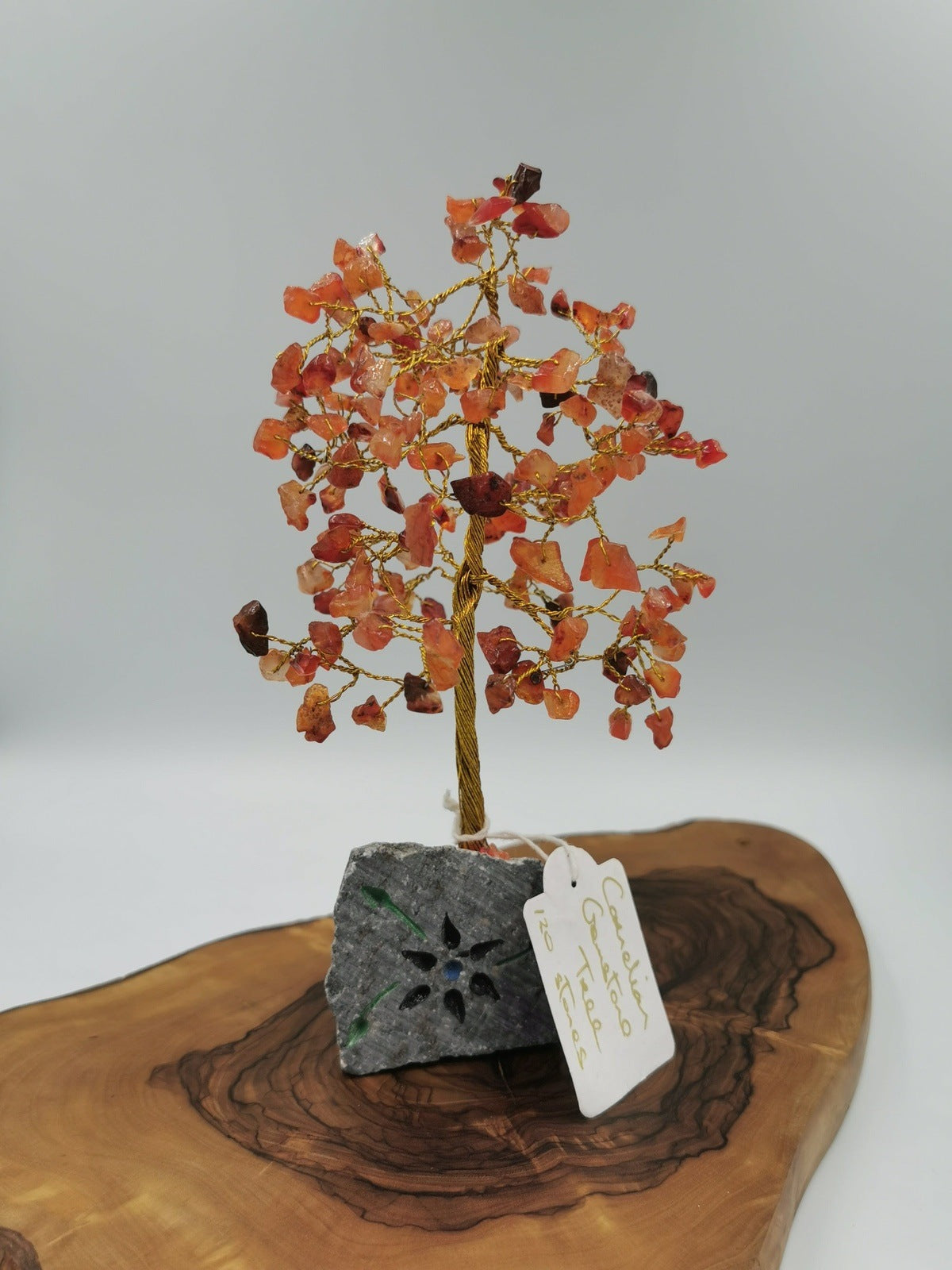Medium Gemstone Tree's with Stone Base