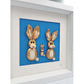 'Welcome Little One' - Bunny Family - New arrival/Personalised Gift